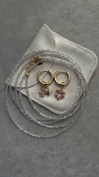 [SET46] 3xChoker + Earrings