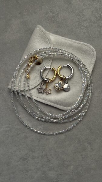 [SET53] 3xChoker + Earrings